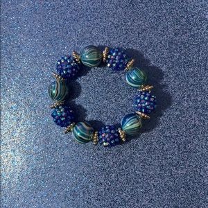 Blue bracelet